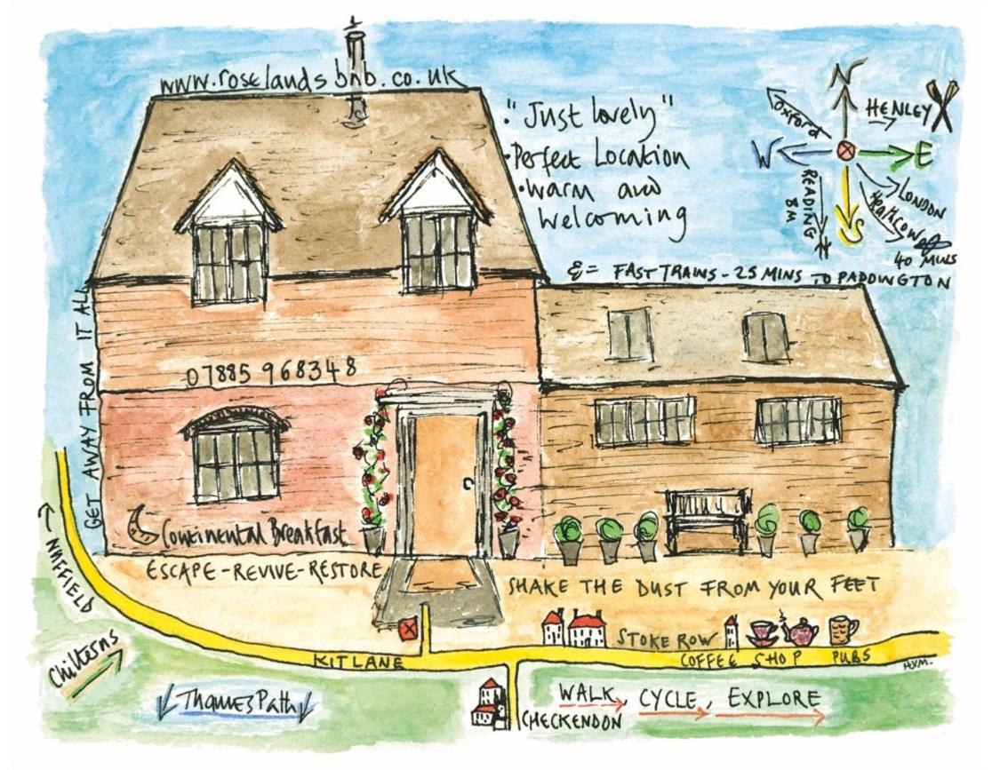 Roselands B&B Henley On Thames Duffield Εξωτερικό φωτογραφία